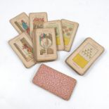 A pack of 19th century French Grand Etteilla tarot