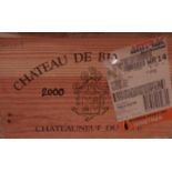 2000 Chateau de Beaucastel, Chateauneuf du Pape 12