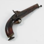 An 18th century pistol, by Potts and Hunt of London