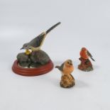 Four Border Fine Arts models, Lapwing, RB38, model