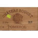 2001 Chateau Rouget, Pomerol, 12 bottle case
