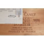 1996 Chateau Pontet-Canet, Paulillac, 12 bottle ca