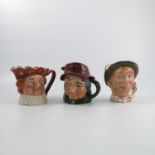 Three Royal Doulton character jugs, Uncle Tom Cobb
