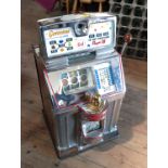 A Jennings The Governor Tic Tac Toe slot machine