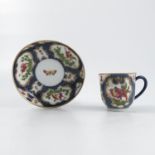 A Samson of Paris porcelain cup and saucer, decora