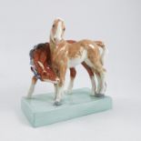 A Royal Worcester model, Foals, modelled by Doris