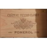 2000 Chateau Feytit-Clinet, Pomerol, 6 magnum case