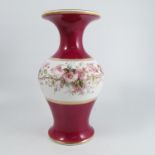 A Royal Worcester Kerr and Binns vase, decorated w