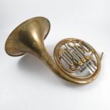 A J R Lafleur & Son Ltd Alliance brass French horn, numbered 8045, in fitted case