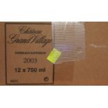 2003 Chateau Grande Village, Bx.Sup., 12 bottle case