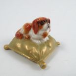 A Royal Worcester miniature model, King Charles Sp