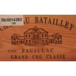 2003 Chateau Batailley, Pauillac, 12 bottle case