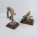 Two Royal Worcester limited edition models of bird