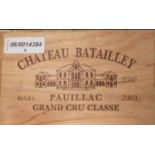 2003 Chateau Batailley, Pauillac, 6 magnum case