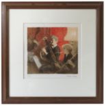 Bernard Dunstan, limited edition print, wind playe