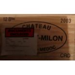2003 Chateau Duhart-Milon Rothschild, Paulliac, 12 bottle case