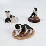 Three Border Fine Arts models, Walkies BO860 by Ki