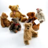 A collection of modern teddy bears, to include Boyd Bears, Dean's, Charlie Bear, Cranmore, Ana