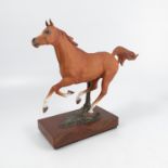 An Albany China model, of an Arab Stallion, modell