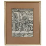 Albrecht Dürer, woodcut, The Bathhouse, 15.25ins x 11insCondition Report: There are no margins to