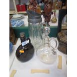 Two Decanters and water jug