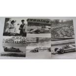 A Collection of Black and White Photographs of Race of Champions Brands Hatch 1979