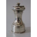 A George V Silver Pepper Grinder, Birmingham 1932, John Grinsell & Sons