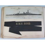 Two Photograph Albums of Royal Navy, Family Photographs and Theatre Programmes, Steeplechase