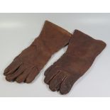 A Pair of WW2 RAF Leather Flying Gloves