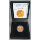 A 1982 Proof Sovereign with COA