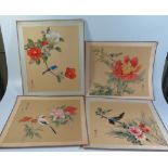 A Collection of Chinese Paintings on Silk