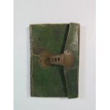 Rider's (1735), Cardanus Rider, R. Nutt 1735, full green leather binding with brass clasp