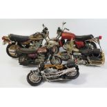 Polistil and other Die Cast Motorbikes