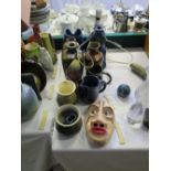 Cloisonné Vase and selection of ceramics