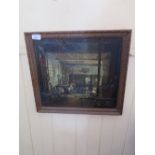 S.J. Iredale, The Metal Workers, oil on board AND other paintings and prints