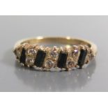 A 9ct Gold Dress Ring, size O, 2.3g