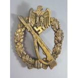 From the Charles Hume-Smith Collection: A WWII Nazi German Army Infantry Assault Badge, maker JFS