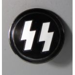 From the Charles Hume-Smith Collection: A WWII Nazi German SS Membership Badge, M1/172 Ges Gesch