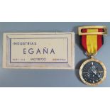 From the Charles Hume-Smith Collection: A 1936 Spanish Civil War Medal in rare original cardboard