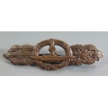 From the Charles Hume-Smith Collection: A WWII Nazi German Navy U-Boat Combat Clasp, maker Schwerin,