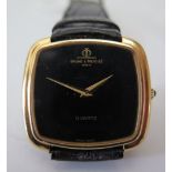 A Baume & Mercier Gent's Quartz 18ct Gold Cased Wristwatch, case no. 1124561 47089