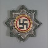 From the Charles Hume-Smith Collection: A WWII Nazi German Army Order of The German Cross Cloth