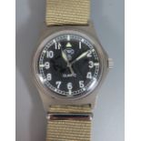A CWC Fat Boy Quartz Military Wristwatch with anti flash movement SAS, W10/6645-99 5415317 20538 83,
