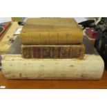 The Holy Bible. Printed by Sir J.H. Blair and J. Bruce, Edinburgh 1799 in leather boards AND The