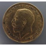 A George V Gold Half Sovereign, 1926