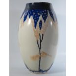 A Large Carlton Ware Vase, 30cm, c. 1920's