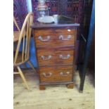 A Mahogany Nest of Three Drawers