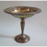 A Loaded Sterling Silver Tazza, 15cm high