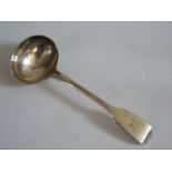 A Georgian London Silver Sauce ladle WT, 69g