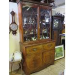 An Early Nineteenth Century Mahogany Secretaire Bookcase